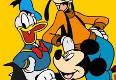 Micky, Goofy, and  Donald…